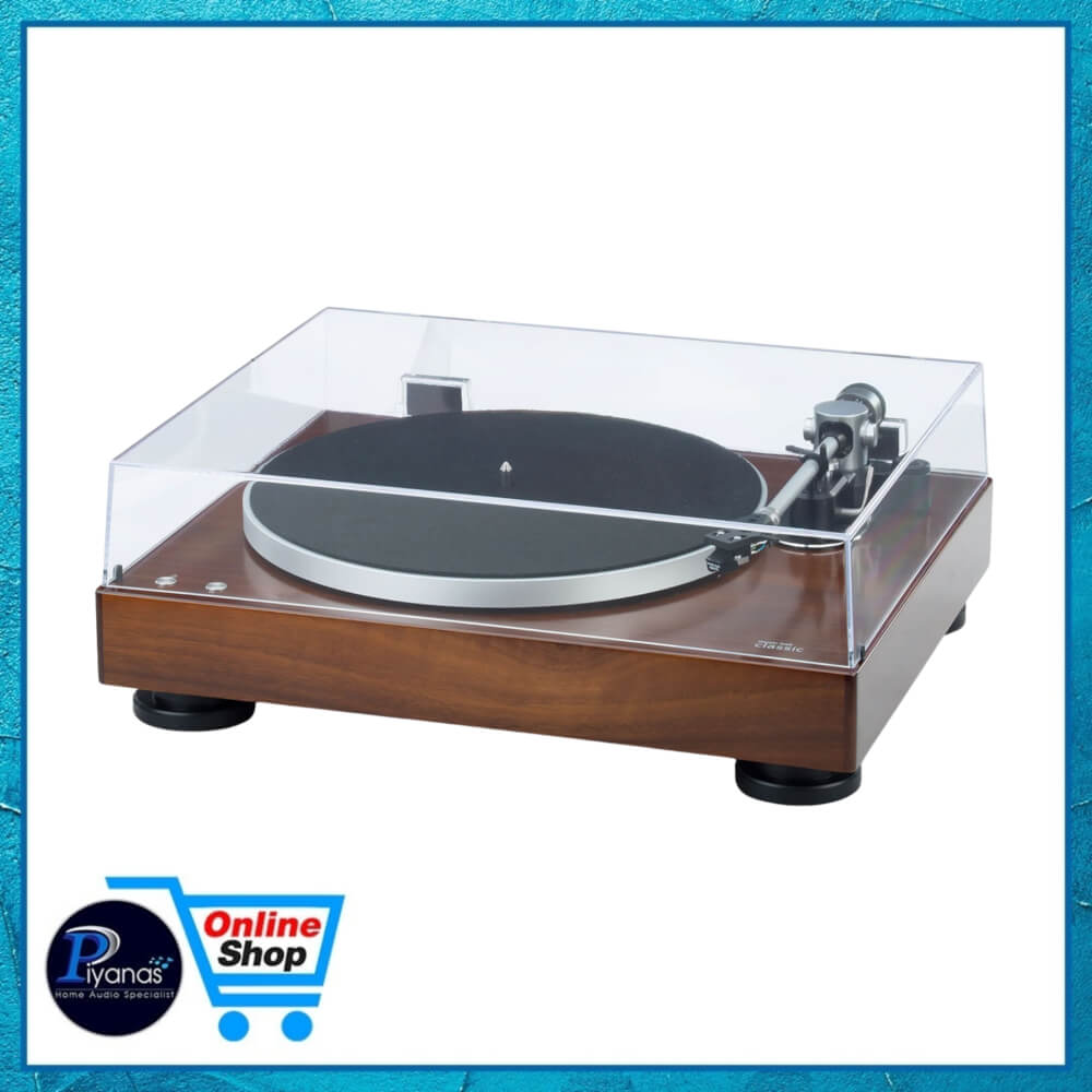 เครื่องเล่นแผ่นเสียง MUSIC HALL : CLASSIC (พร้อมหัวเข็ม MUSIC HALL รุ่น SPIRIT MM) (DARK WALNUT)